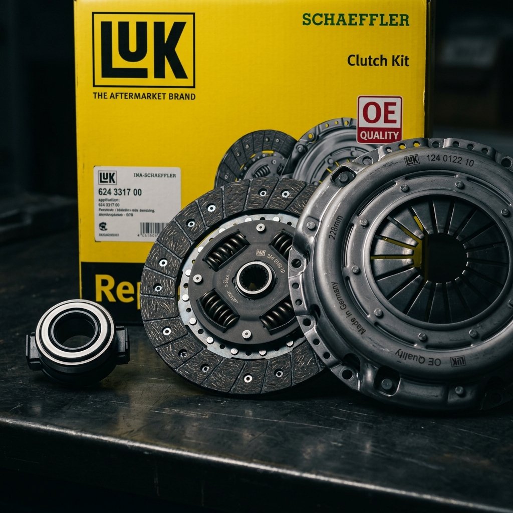 LuK Clutch Kit (Plate + Pressure Cover + Bearing) for Maruti Swift Diesel